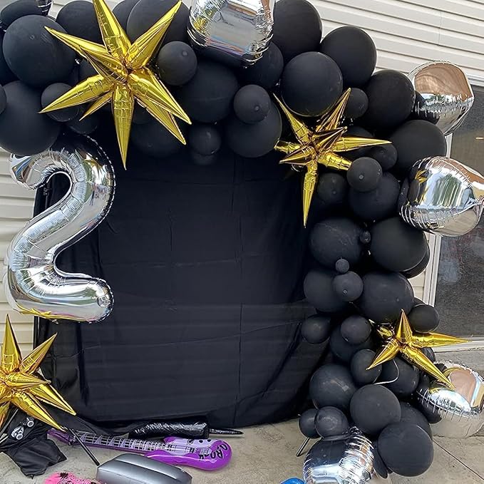 Silver Number 2 Balloon, 40 Inch Large Number Foil Mylar Balloons for 2nd Girl Boy Birthday Party Celebration Decoration Supplies,Big Digital Balloons for Wedding Anniversary Events Decor