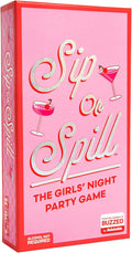 Sip or Spill Party Drinking Game, Fun Social Drinking Games for Adults, Games and Card Games, Includes 200 Cards and Instructions