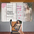 Custom Birthday Vinyl Banner Sign, Personalized Party Backdrop and Gift, Party Decoration - From NiceMemoryLLC. (Style-01)