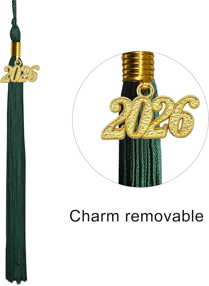 GraduatePro Matte Graduation Cap and Gown Class of 2026 Set Bulk with Tassel for High School & College 12 Colors