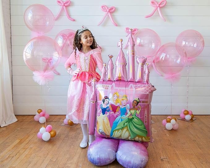 Princess Theme 3rd Birthday Party Supplies 8 Princesses Balloon Bouquet Decorations