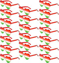 20 Pairs Heart Shaped Sunglasses Bulk, Colorful Rimless Fun Heart Sunglasses for Women Party Favors