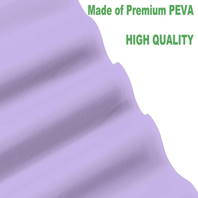 Plastic Lavender Tablecloths 3 Pack Mauve Disposable Table Covers 54" x 108" Lilac PEVA Table Cloths for Parties Bridal Shower Engagement Wedding Birthday Banquet, Fits 6 to 8 Foot Rectangle Tables