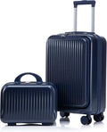 20/14 Inch Hardside Luggage, Lightweight Suitcase with Spinner Wheels