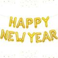 KatchOn, Gold Happy New Years Balloons - 16 Inch | New Year Eve Balloons for Happy New Years Decorations 2026 | Happy New Year 2026 NYE Balloon | New Years Eve Party Supplies 2026