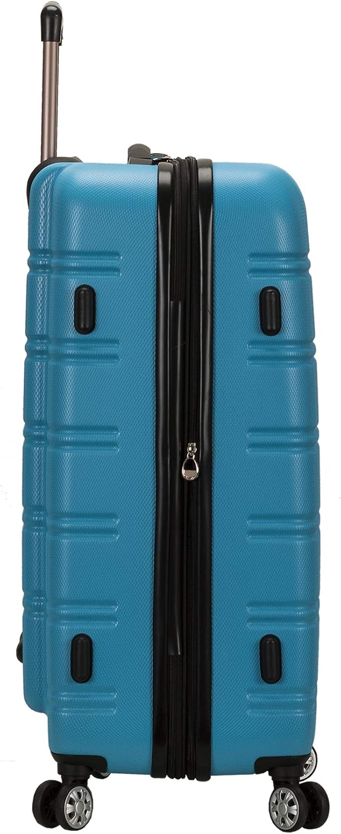 Rockland Melbourne Hardside 3 Piece Expandable Spinner Wheel Luggage Set, (20"/24"/28"), Turquoise