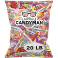 CANDYMAN Assorted Candy Variety Pack 20lbs, Easter Candy Bulk Individually Wrapped, Party Favors Goodie Bags, Pinata Stuffers, Birthday Parties