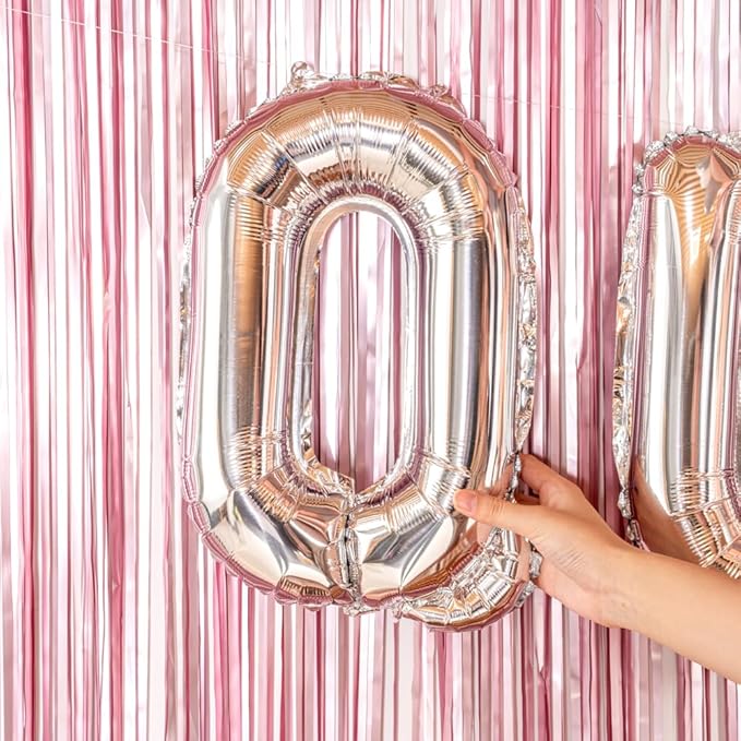 Restaurantware-Balloonify 16 Inch Letter Balloon, 1 Alphabet Party Balloon - Letter Q, Self-Sealing, Silver Foil Mylar Finish, Hanging Loop, Decoration For Birthday, Wedding, Or Graduation