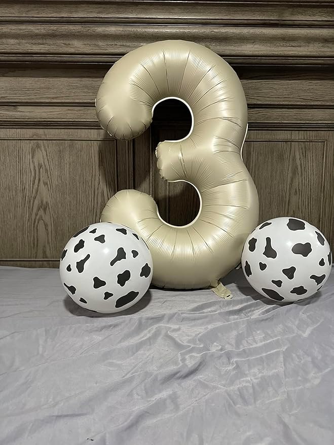 40 Inch Cream White Numbers 9 Balloon, Balloons Decorations for 9 19 90 Birthday Party, Engagement, Wedding, Graduations, Photo Shoot Supplies