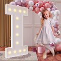 imprsv 4FT Marquee Light Up Letters for Birthday Party Decorations Large Marquee Letters for Wedding Event Bridal Shower Engagement Anniversarty Party Decor,Letter I