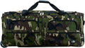 Rockland Rolling Duffel Bag, Black, 22"