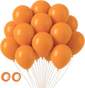 105pcs Retro Orange Balloons 12inch Party Latex Balloons for Boys Girls Birthday Baby Shower Gender Reveal Wedding Sunflower Party Decorations