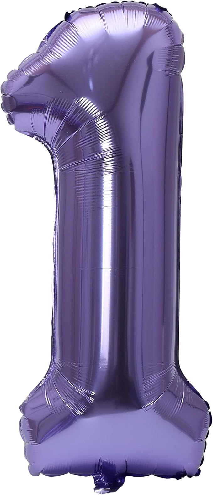 YPSelected 32 Inch Large Foil Helium Number Balloon Birthday Wedding Party 0-9 (Purple, 1)