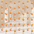 Xinnun Margarita Party Decorations Spritzy Bar Hanging Banners Orange Citrus Retro Cocktail Garlands Tequila Cutout Ribbon Streamers for Cocktail Bachelorette Bridal Shower Engagement Wedding Supplies