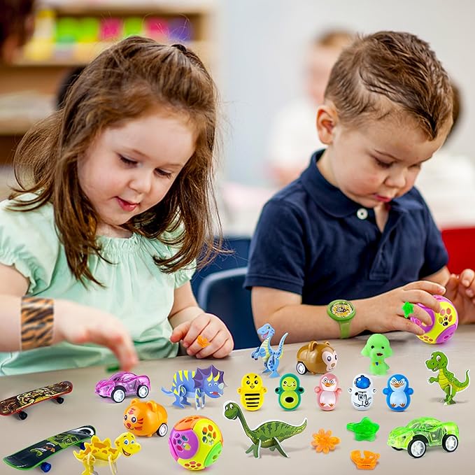 XIPEGPA 62PCS Party Favors Toy Assortment for Classroom Rewards Bulk Toys Birthday Party Toys Goodie Bag Filler Treasure Box Gifts for Boys and Girls