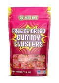Bliss Life Freeze Dried Gummy Clusters Fruit Candy from TikTok, ASMR Crunchy Candy, Sweet and Sour Kids Snacks, Unique Novelty Snack for Kids 3OZ