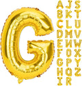 Gold Letter Balloons 40 Inch G Balloon Letters G Alphabet Balloons Giant Letters With Straw Big Balloons Foil Large Gold Balloons For Birthday Party Decorations Wedding Thanksgiving Christmas Balloons