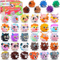 36 PACK Animal Pop Balls Party Favors for Kids, 3D Pop Fidget Balls Toys Bulk, Gifts for Boys & Girls, Goodie Bag Stuffers, Pinata Stuffers, Treasure Box Toys, Prizes for Kids
