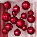 14 Pcs Burgundy Round Foil Balloons 22/15/10 Maroon 4D Ball Balloons Metallic Dark Red Balloon Ornament Mylar Balloon for Valentine's Day Birthday Grad Wedding Anniversary New Year Party Decor
