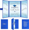 Vlipoeasn 2026 Graduation Guest Book Alternative, Blue Silver Class of 2026 Graduation Party Decorations, Graduation Signature Book for 2026 College High School, Unique Graduation Gifts for Friends