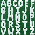TONIFUL 52 Pieces 16 Inch White Letter A-Z Balloons,Custom Phrase Mylar Foil Alphabet Letter DIY Personalized Phrase Banner for Birthday Anniversary Celebration Graduation Party Supplies Decoration