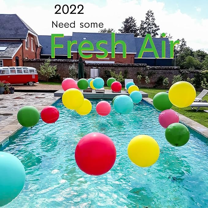 20 pieces 24 inch Large Primary color Balloons Giant Assorted Colors Latex Balloon Jumbo Balloons for Birthday Wedding Party anniversary Festival Event Carnival Decorations