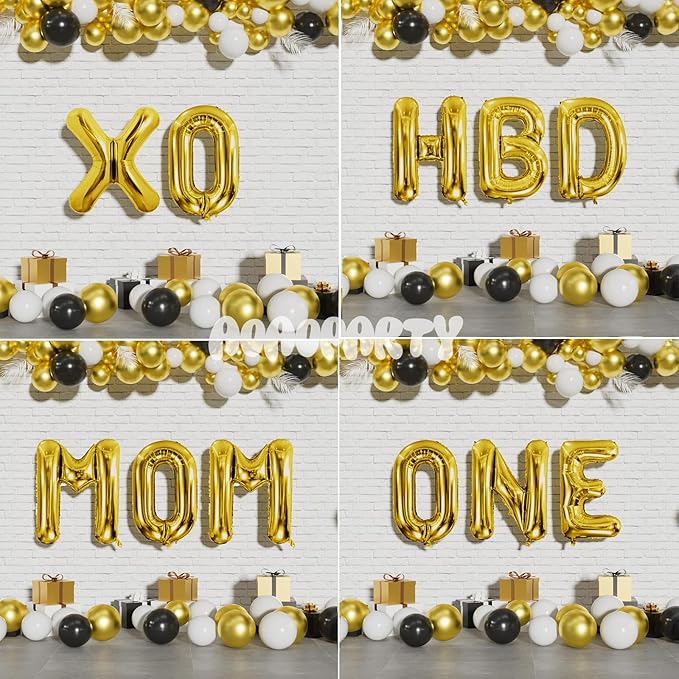 Letter Balloons 40Inch Large Giant big Foil Mylar Gold Balloons Z for Birthday Party Decorations