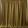Brown Backdrop Curtains-Wrinkle-Free Polyester Photography Drapes Party Curtain Background for Baby Shower Wedding Decorations- 40 X10FT (Brown)