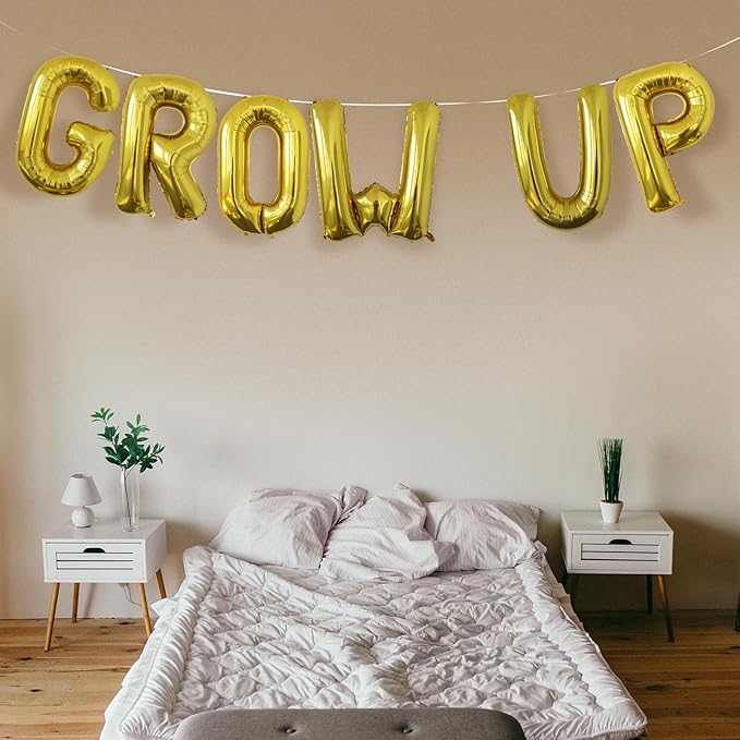Letter Balloons Gold Party Balloon - 40 Inch Large Gold Letter G Balloon, Letter Balloon Birthday Decorations, Balloon for Women Men Anniversary Party Decorations Supplies