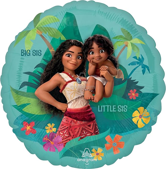 Moana's Birthday Party Supplies Airloonz and Foil Balloon Bouquet Decorations