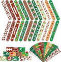 36 PCS Football Slap Bracelets Party Favors, Football Sports Bracelets for Kids Sports Themed Birthday Party Supplies Decorations Snap Bracelet Wristband for Boys