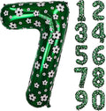 40 Inch Soccer Number 7 Balloons Large Foil Balloon Number 7 Birthday Deco World Cup Sports Soccer Theme Decoration For Soccer Party And Boy'S 7 th Birthday