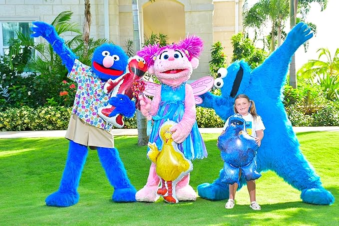Toyland® Sesame Street Foil Balloon 3 Pack - 1 x 39" Big Bird, 1 x 37" Elmo & 1 x 35" Cookie Monster Characters - Kids Party Decorations
