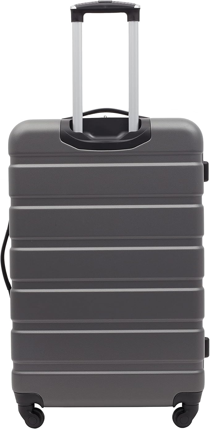 Travelers Club Harper Luggage, Charcoal, 2 Piece Set
