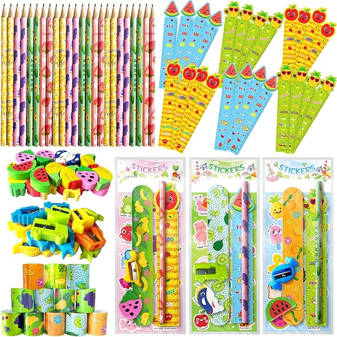 Goodie Bags for Birthday Party, 28 Pack Stationery Return Gifts for Birthday Party – Easter Classroom Gifts for Students Class Gift Rewards Prizes