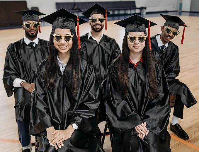 Class of 2026 Graduation Glassses Photo Props Grad Decor Accessories Sunglasses Party Favor Decorations
