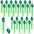 Jenaai 24 Pcs Asparagus Bubble Wands Vegetable Themed Bubble Wand Party Favors for Summer Activity Cartoon Birthday Gifts Carnival Goody Bag Stuffers Wedding Supplies