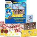 Sonic The Hedgehog Sonic Party Favors for 20 Guests Bundle ~ 20 Pieces Favor Boxes with Stickers, Tattoos and Stampers for Kids Birthday Party | Sonic Party Supplies and Decorations Combo Pack