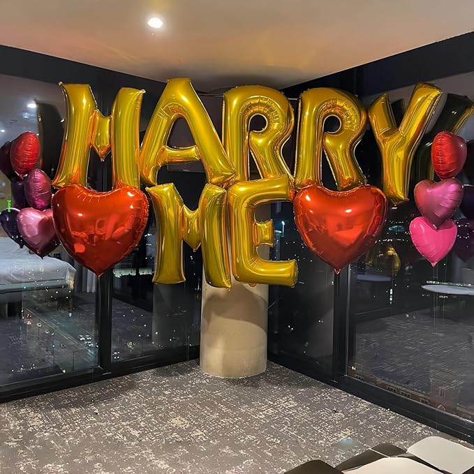 Custom Letters Balloon Gold, Large Helium Alphabet Name Balloon T Decor, 40 Inch Self Inflating Mylar Letter Foil Word Customize Balloons for Girls Women Birthday Anniversary Party Decoration Supplies