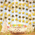 Birthday Decorations - Glitter Star Garland Banner 2026 Party Decor | Star Streamers Hanging Banner Twinkle Backdrop for Graduation Decorations Classroom Wedding Holiday Supplies 130 Feet