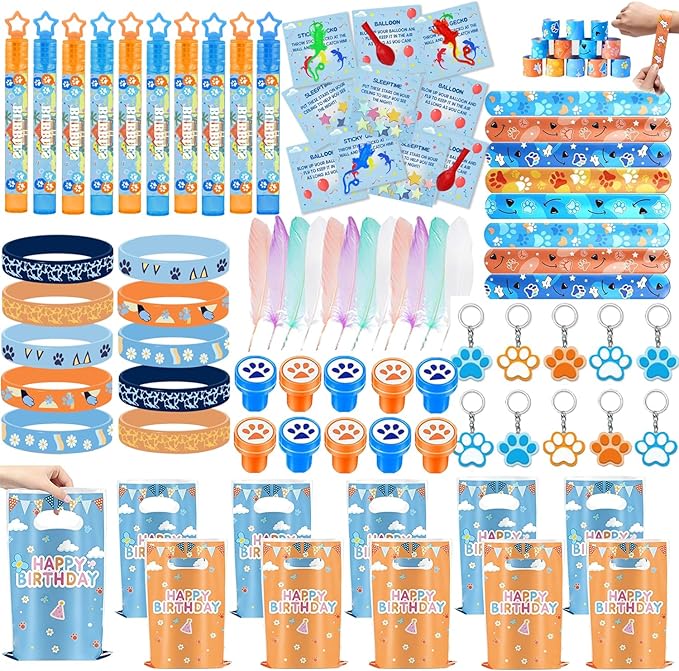 130Pcs Birthday Party Favors Gift Decorations Supplies for Outdoor Decor Party Essentials Must Haves Stars Balloons for 10 Guests
