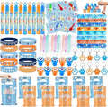 130Pcs Birthday Party Favors Gift Decorations Supplies for Outdoor Decor Party Essentials Must Haves Stars Balloons for 10 Guests