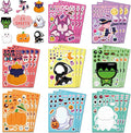 Halloween Party Favors - DIY Crafts Stickers - Halloween Decorations Gifts Activities Party Supplies(24 Sheets)