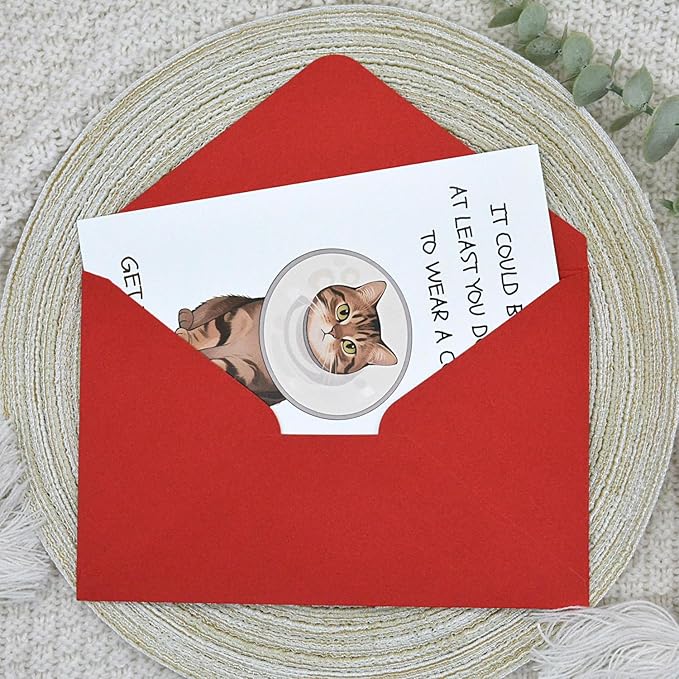 Funny Get Well Soon Cards Gifts For Women Feel Better Thinking of You Humor Speedy Surgery Recovery Him Her Friends Mother