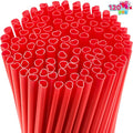 JOYIN 120 PCS Valentine Heart Shaped Red Straws, Reusable Drinking Cute Straw for Valentine Cocktail Party, Birthday Party, Bridal Shower, Wedding Supplies