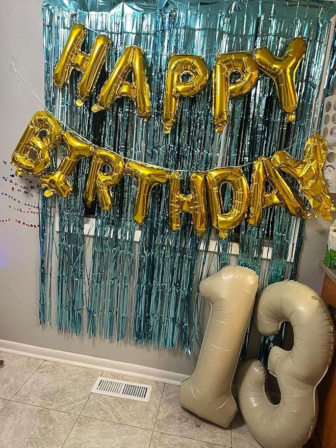 Numbers Balloon 3, 40 Inch Large Cream White Balloon for Three Year Old Birthday Decor, 3 13 30 31 Birthday Party Decorations for Wedding Supplies