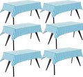 Iceyyyy 6 Pcs Oktoberfest Tablecloth- 54" x 108" Oktoberfest Bavarian Flag Check Tablecovers Blue Diamonds Bavarian Tablecover for German Oktoberfest Themed Party Decorations