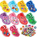 152 Pcs Valentines Day Cards Sets for Kids School Valentines Classroom Gifts for Kids 50 Pcs Bulk Exchange Card with 102 Pcs Shoe Charms for Boys Girls Toddlers Valentine Party Class Favors