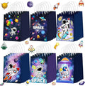 Outus 24 Pcs Space Party Favors Bags Galaxy Gift Bags Space Paper Goodie Bags Astronaut Party Favors Planet Starry Sky Candy Treat Bags for Kids Astronaut Science Themed Birthday Party Supplies