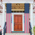 OHOME 4th of July Decorations - American Flag Porch Banner for Memorial day Decorations - Patriotic Decorations for Home Outdoor Outside | 250 America Anniversary USA Fourth of July Accessories Party Favors Yard Signs Decor